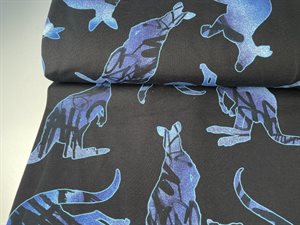 Isoli - grafisk print med kænguruer